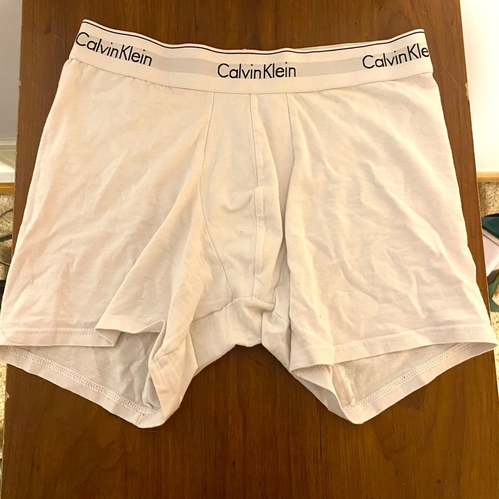 Calvin Klein White Briefs